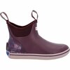 Xtratuf Women's Trolling Pack Fleece Lined Ankle Deck Boot, PURPLE, M, Size 10 XWAB5TP